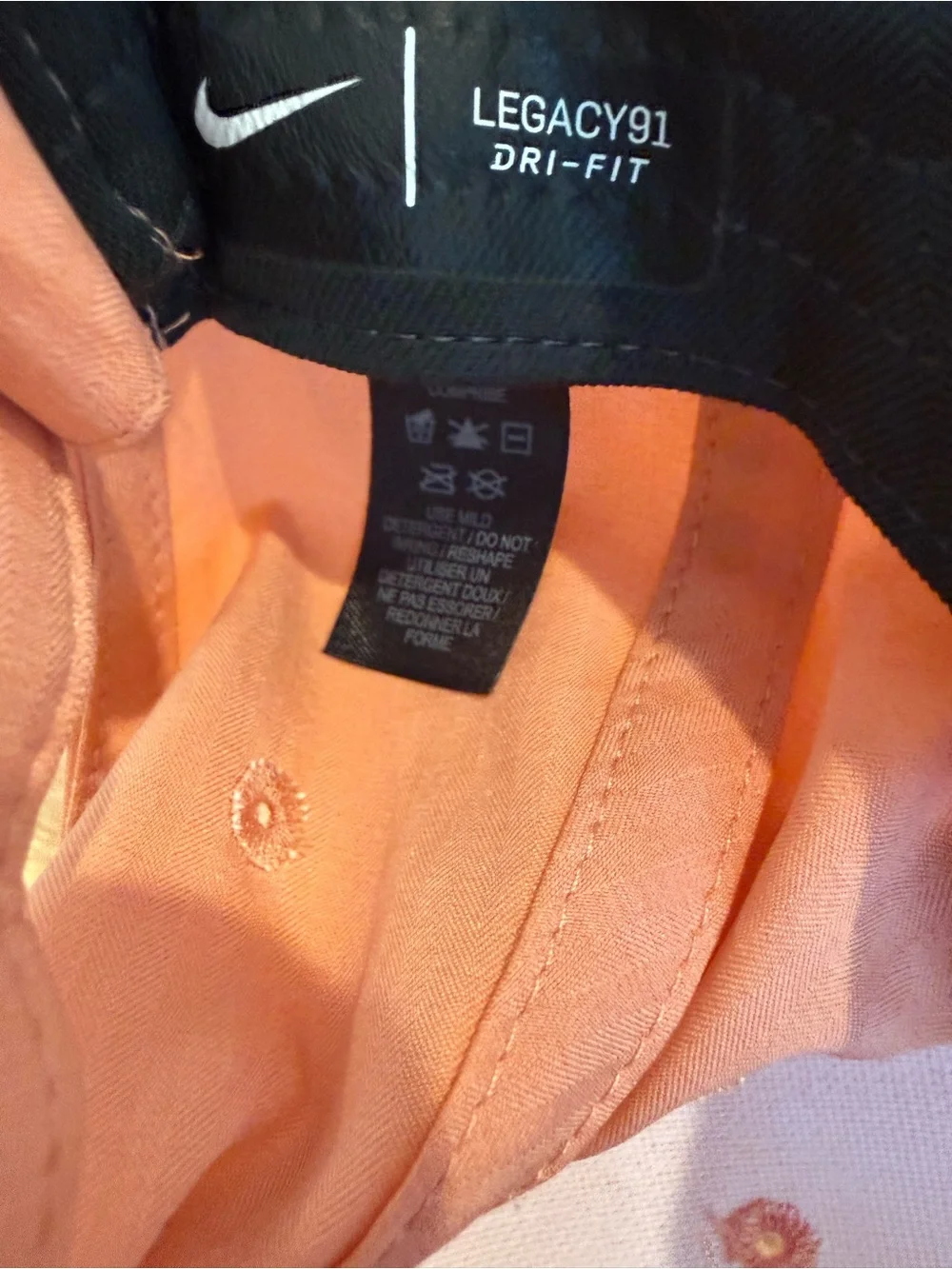 Nike Peach Legacy91 Dri-Fit Cap